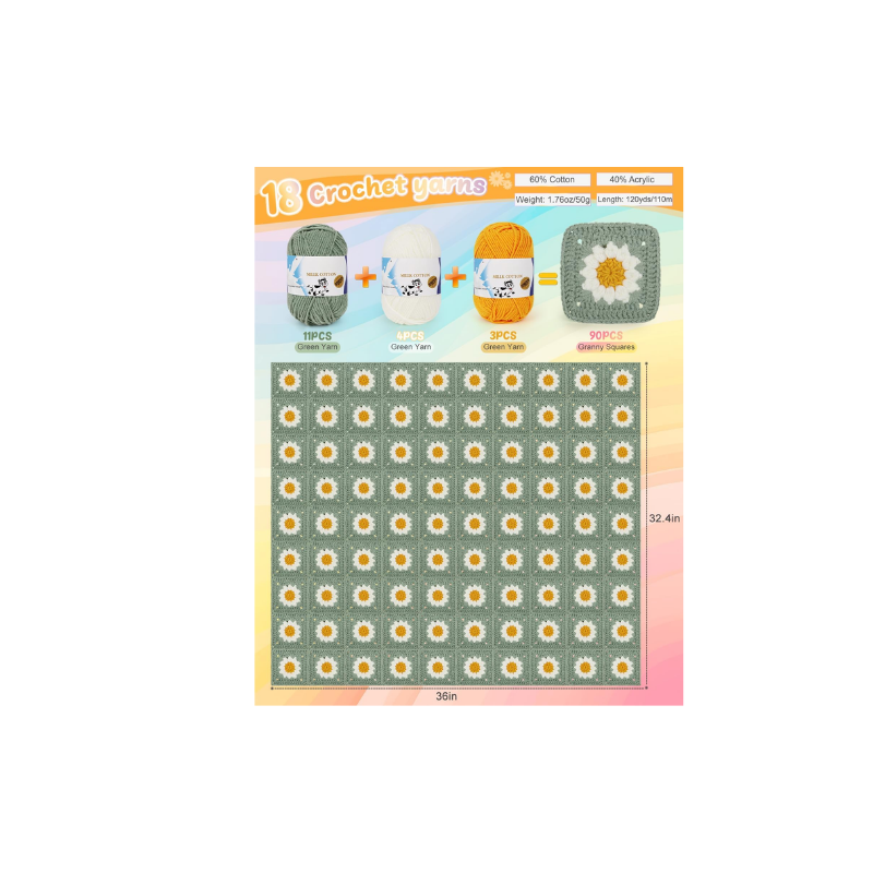 Coopay Crochet Kit for Beginners